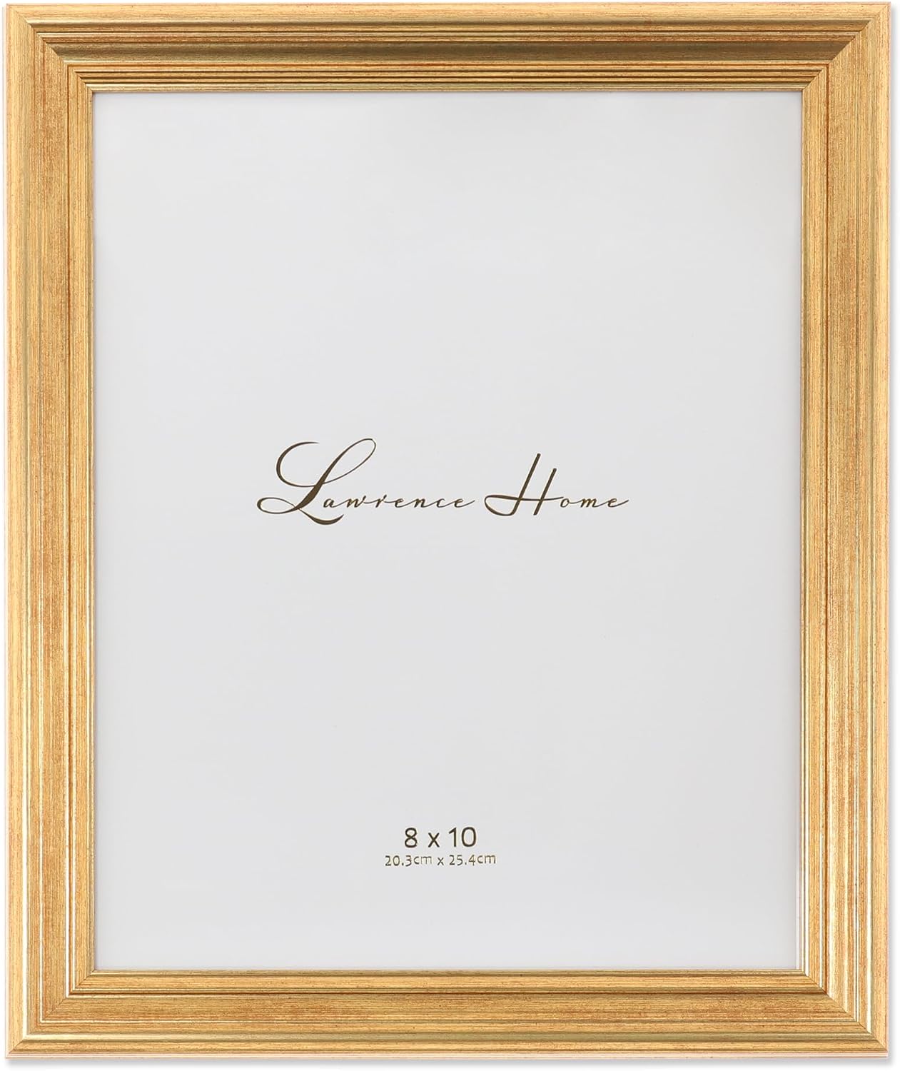 Yulinne Lawrence Frames Sutter 8x10 Picture Frame, Gold
