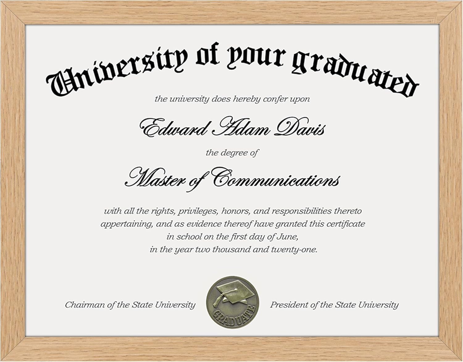 Yulinne upsimples 8.5x11 Black Certificate Frame, Plexiglass Panel, Diploma Document Frame, Wall or Tabletop Display